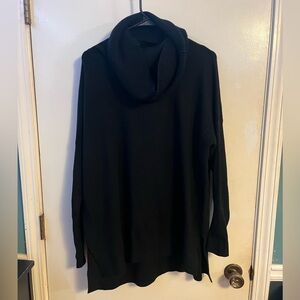 LIKE NEW French Connection Black Cowl Neck Sweater (L) 🖤